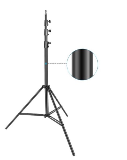 Neewer Heavy- Air-Cushioned Duty Light Stand (Black, 13')(10096703)