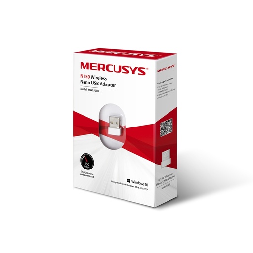 MERCUSYS MW150US N150 Wireless Nano USB Adapter