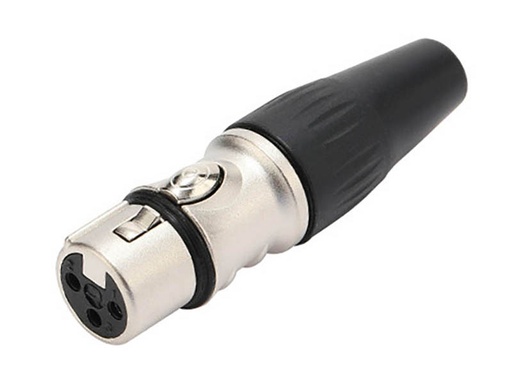 Yongsheng 3-pin XLR Male Plug Mic Audio Connector Nickel - YS177