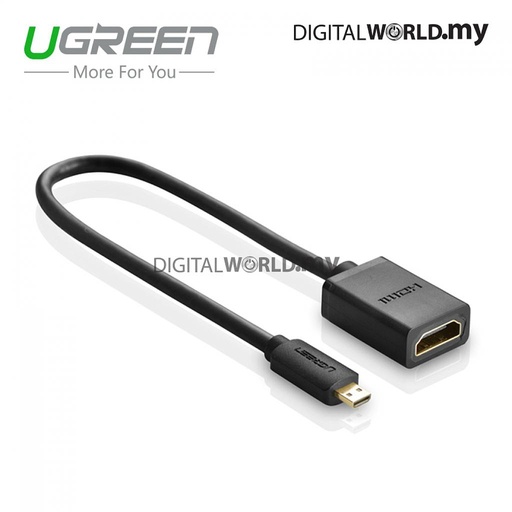 UGREEN Model: 20134 High Speed Micro HDMI Male to HDMI Female 