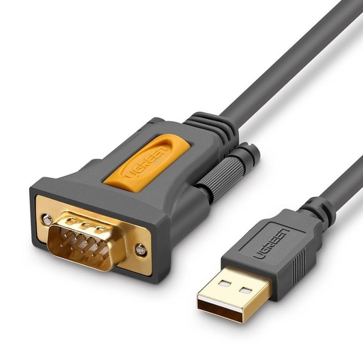 UGREEN Model:20210 USB 2.0 to RS-232 DB9 Adapter cable 
