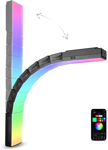 Sirui سلسلة دراغون – لوحة إضاءة RGB قابلة للانحناء موديل B25R