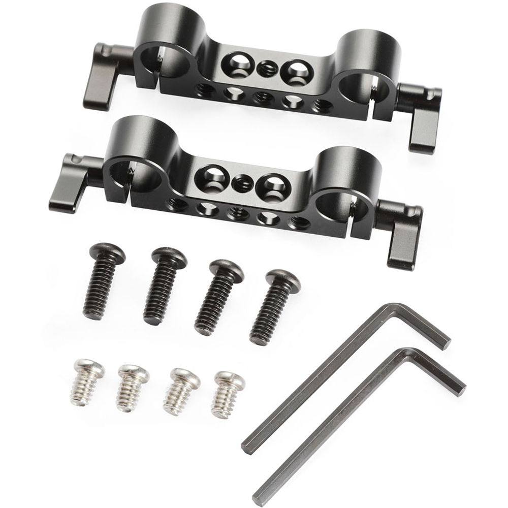 SmallRig 2061 Lightweight 15mm Rod Block (2-Pack) | Studio - Millennium