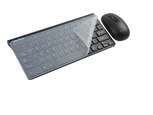 Meetion Tech-Mini4000 2.4G Wireless Mini Keyboard and Mouse Combo Black US+AR