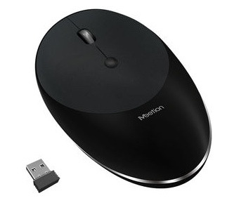 Meetion Tech-R660 2.4G Wireless Mouse Rechargeable Black