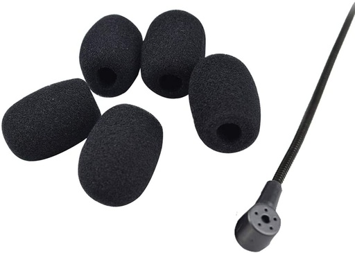 Microphone Windscreen Sponge Foam Cover Shield Protection - for Neckmic