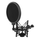 Microphone blowout proof frame || black