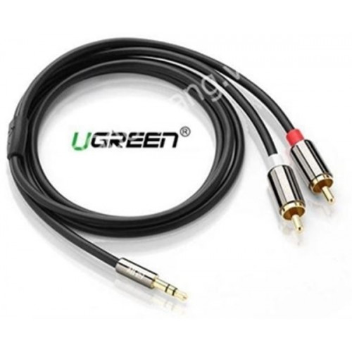 UGREEN Model:10749 AV116 3.5mm to 2RCA audio cable 1M