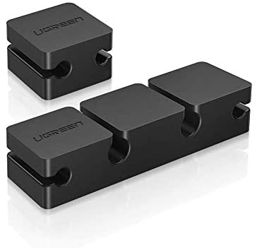 Ugreen Cable Holder Clips 3 + 1 Combination (Black) Model: 70585 / LP208