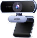 UGREEN 15728 - 1080P Webcam with Microphone, Full HD USB Web Camera, Adjustable FOV, Noise-Canceling, Plug and Play