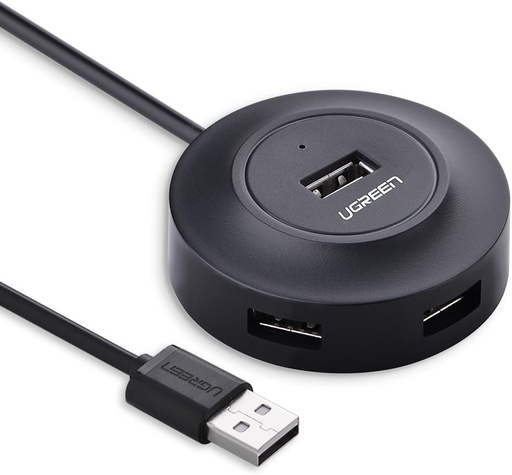 UGREEN 20277 - موزع USB 2.0 بـ 4 منافذ من يوغرين