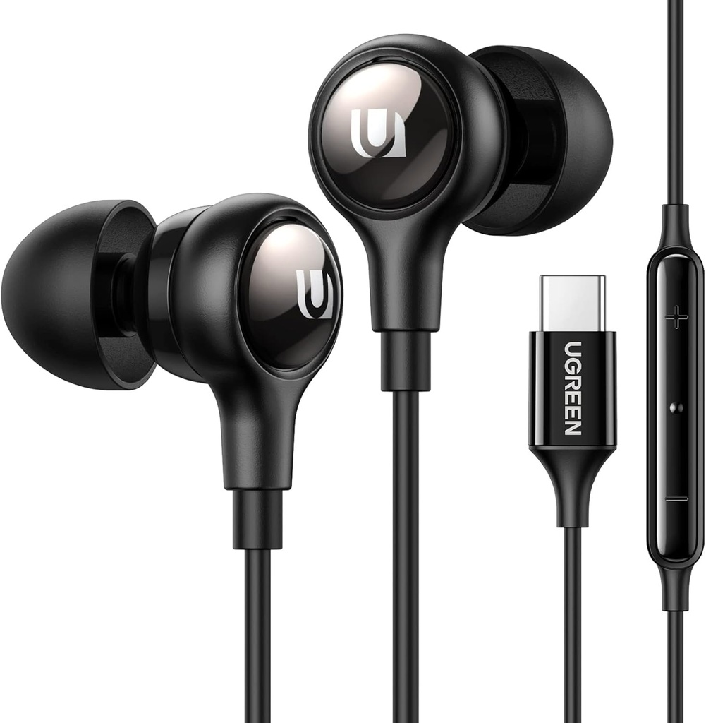 UGREEN 30638 - سماعات HiTune USB-C السلكية مع ميكروفون