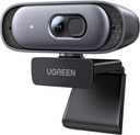 UGREEN 35626 - 2K Webcam for PC, Full HD 1080p/60fps WebCam, Auto Focus