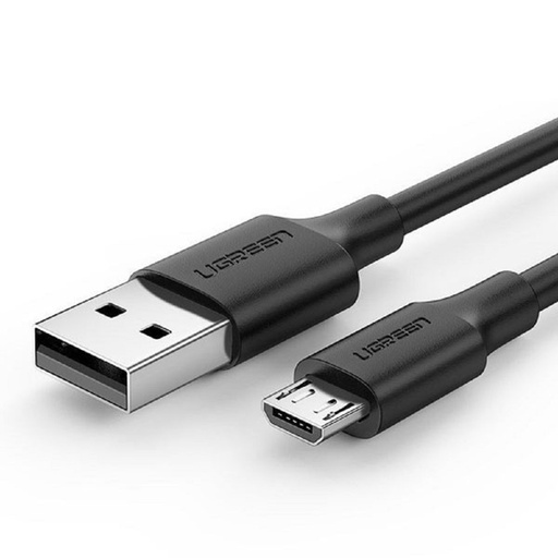 Ugreen Model:60136 US289 USB 2.0 Male to Micro USB Data Cable Black 1M