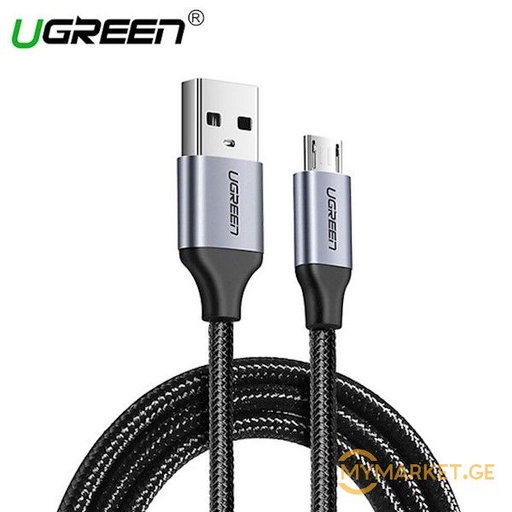 Ugreen Model:60146 Micro USB 2.0 Data Cable 1M