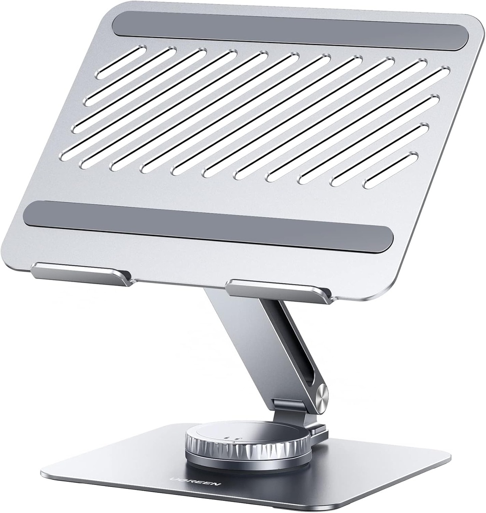 UGREEN 90849 - Laptop Stand for Desk Adjustable 360 Rotating Base