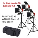 Red head (3*FL-007) 75W Led Lighting kit