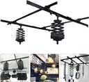 Roof rail kit for studio lighting with pantographs 3x2m  ceiling light kit for studio 