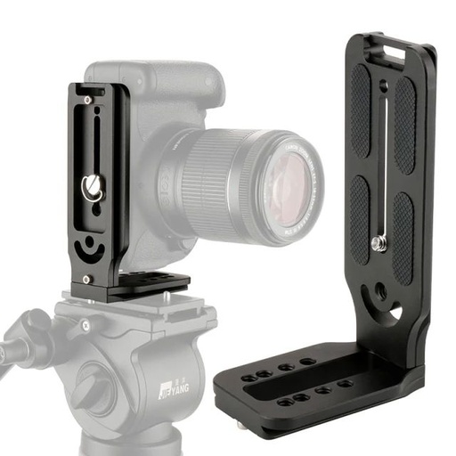 DSLR Camera L Bracket Vertical Horizontal Switching Tripod Quick Release Plate