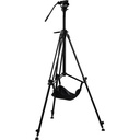 E-image EG03FA3 Studio Tripod with Geared Center Column and GH03 Fluid Head Kit - GA230 Tripod