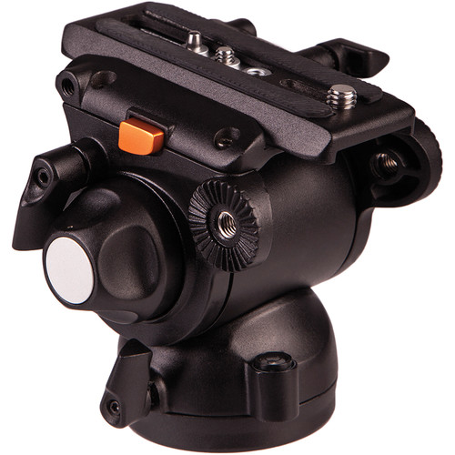 Video Tripod Head  E-MAGE Gh03 Fluid Head with Flat Base