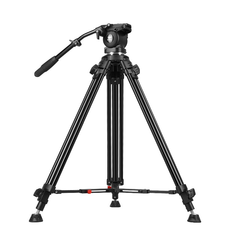 weifeng WF-727 Aluminum Alloy Professional Tripod, Compatible with SLR Video Camera , with 360 degree Fliud Head