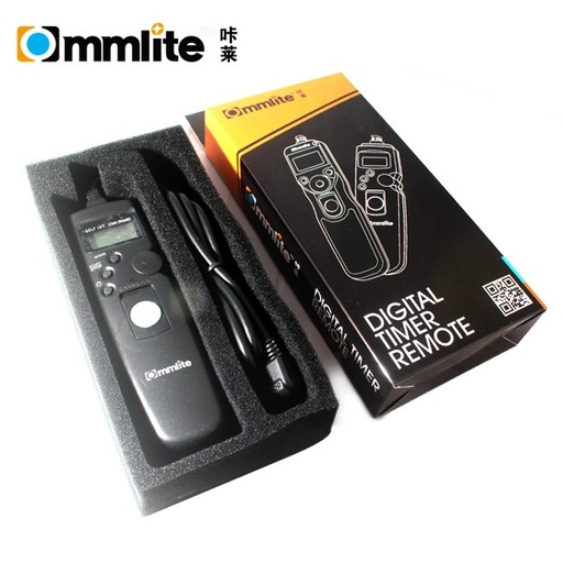 Commlite Timer Remote CR-TR1C Shutter Control Release for Canon 60D/1000D/550D,etc. 