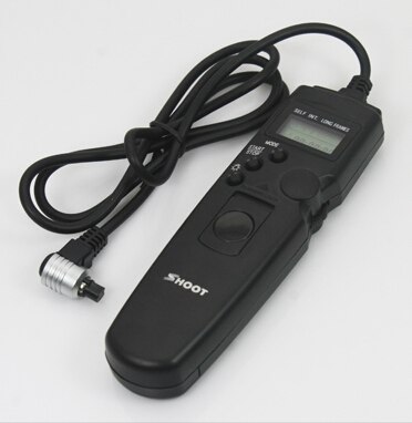 Shoot LCD TC-80N3 Timer Remote Intervalometer for Canon 7D 6D 5D mark II 50D 5D Mark III