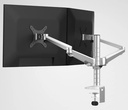 Screen holder OA-4S Aluminum Alloy Desktop Double Arm Dual Monitor Holder Full Motion 14-27 inch LED LCD Screen Mount Arm Rotary Base Stand