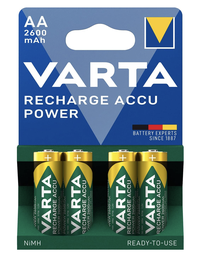 Varta AA Rechargeable Battery 2600mAh (MADE IN GERMANY) 
