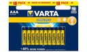 Varta LongLife 10-Pack of AAA Batteries