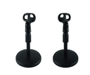 Round Base Desktop Microphone Stand with Clip