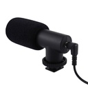 PULUZ  PU3017 3.5mm Audio Stereo Recording Vlogging Professional Interview Microphone for DSLR & DV Camcorder, Smartphones