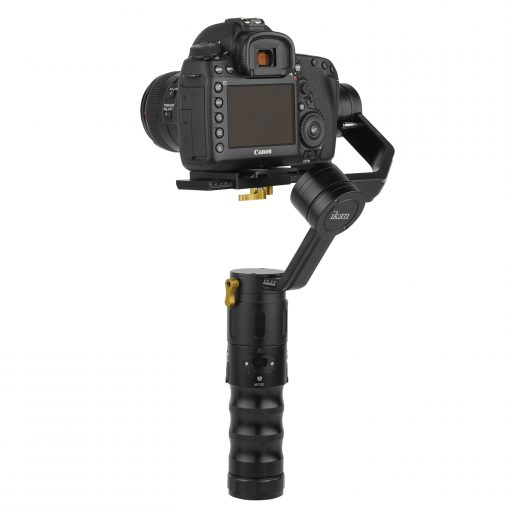 BEHOLDER DS2-A ANGLED 3-AXIS GIMBAL STABILIZER W/ ENCODERSFOR DSLR AND MIRRORLESS CAMERAS with hand