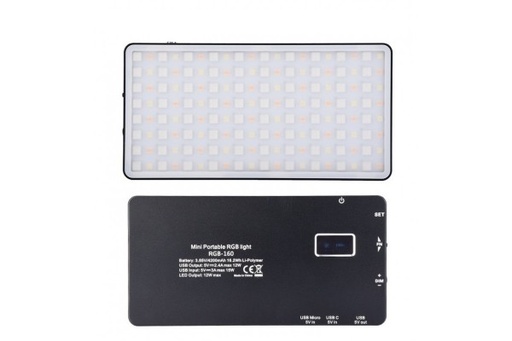 Mini Portable Led Light RGB-160