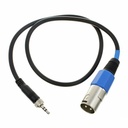CL100 ; Connector 2 Mini Jack 3,5mm TRS male