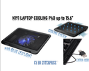 High Performance Super Slim Notebook Cooling Pad For all Laptop – N191 Black