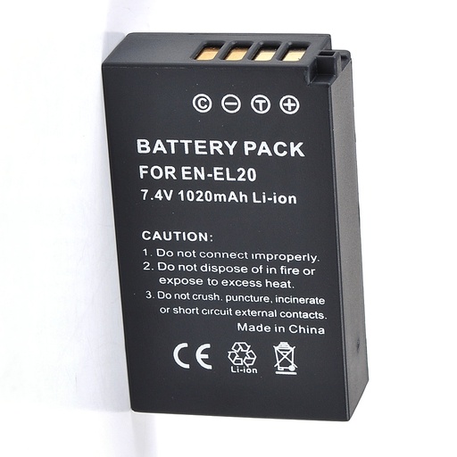 Replacement Battery For Nikon EN-El20 Copy Camera Battery