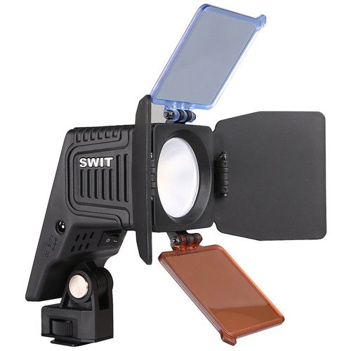 SWIT S-2070 Chip Array LED On-Camera Light with 8 Interchangeable DV Battery Plates