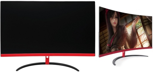 FORTECH 27"  CURVED GAMING MONITOR HDMI DP 165HZ