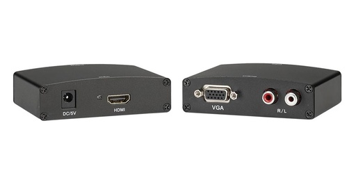 HDMI to VGA with Audio Converter RCA and Power