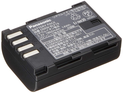 Panasonic DMW-BLF19 Rechargeable Lithium-Ion Battery Pack (7.2V, 1860mAh)