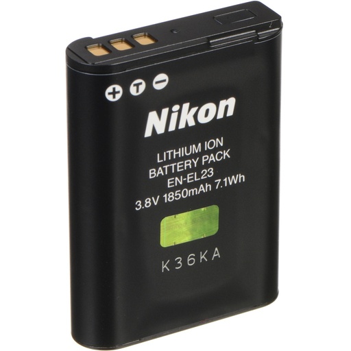 Nikon EN-EL23 Rechargeable Lithium-Ion Battery (3.8V, 1850mAh)