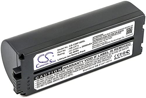 Replacement Battery for Canon NB-CP2L 1800MAH