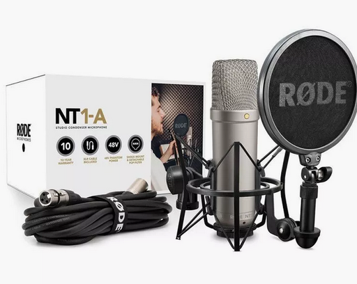 Rode NT1A Incredibly quiet 1" cardioid condenser microphone