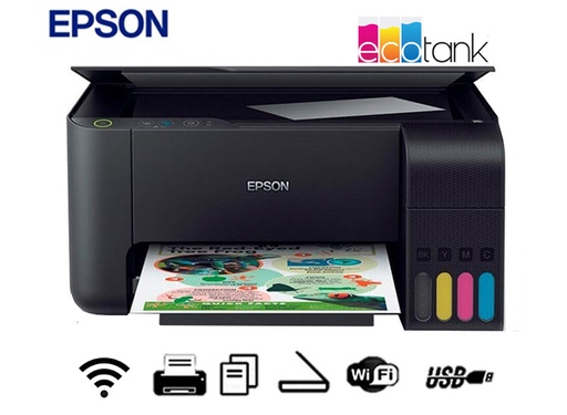 Epson EcoTank L3250 Black A4 Wi-Fi All-in-One Ink Tank Printer