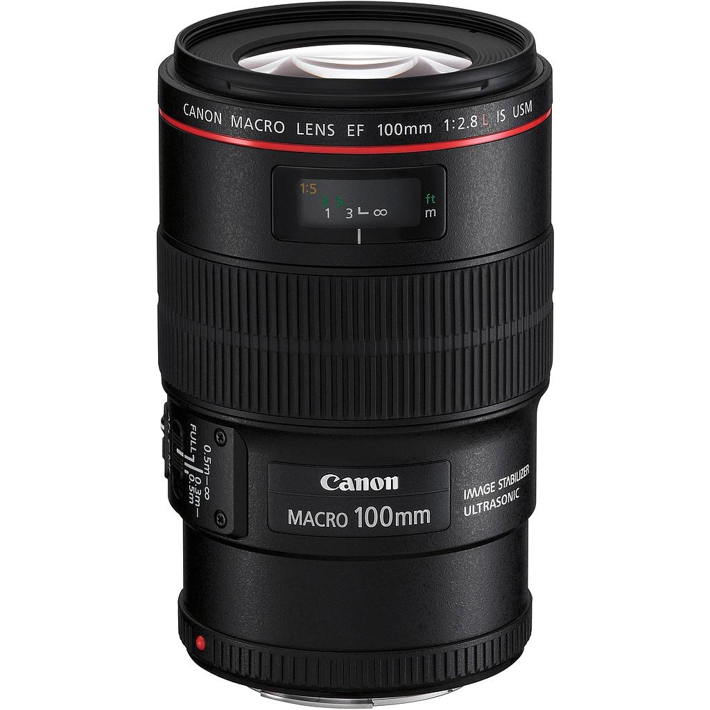 CANON EF 100MM F/2.8L MACRO IS USM (RED LINE) LENS