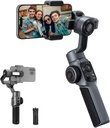 Zhiyun Smooth 5S Gimbal Stabilizer, Upgraded Smooth 5 Phone 3-Axis Handheld Smartphone Gimbal for iPhone Android with Built in Fill Light Grip Tripod