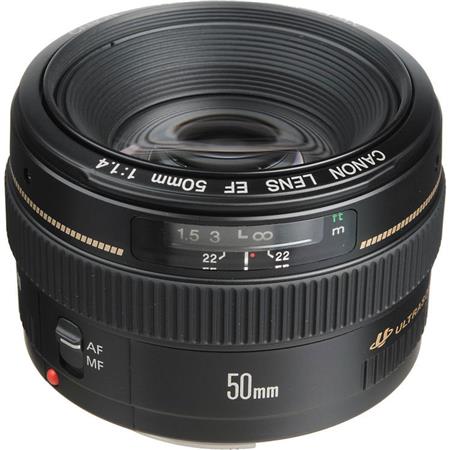 CANON EF 50MM F/1.4 USM LENS 