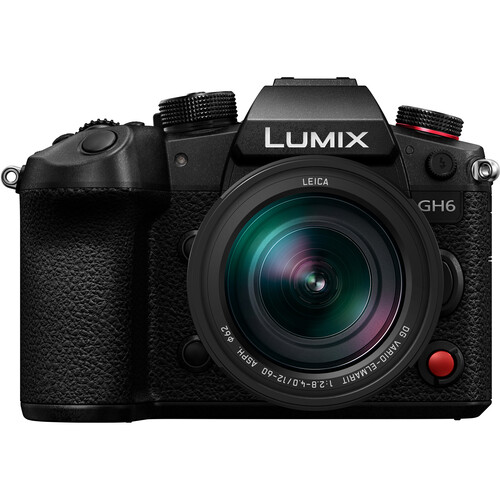 Panasonic Lumix GH6 Mirrorless Camera with 12-60mm f/2.8-4 Lens